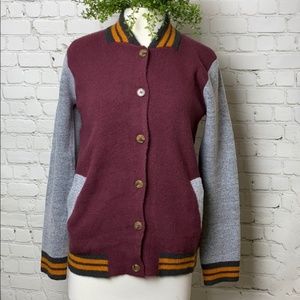 Mystree Varsity sweater jacket